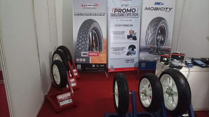 PT Gajah Tunggal Tbk pamerkan IRC Tire  di Tangerang Expo 2024